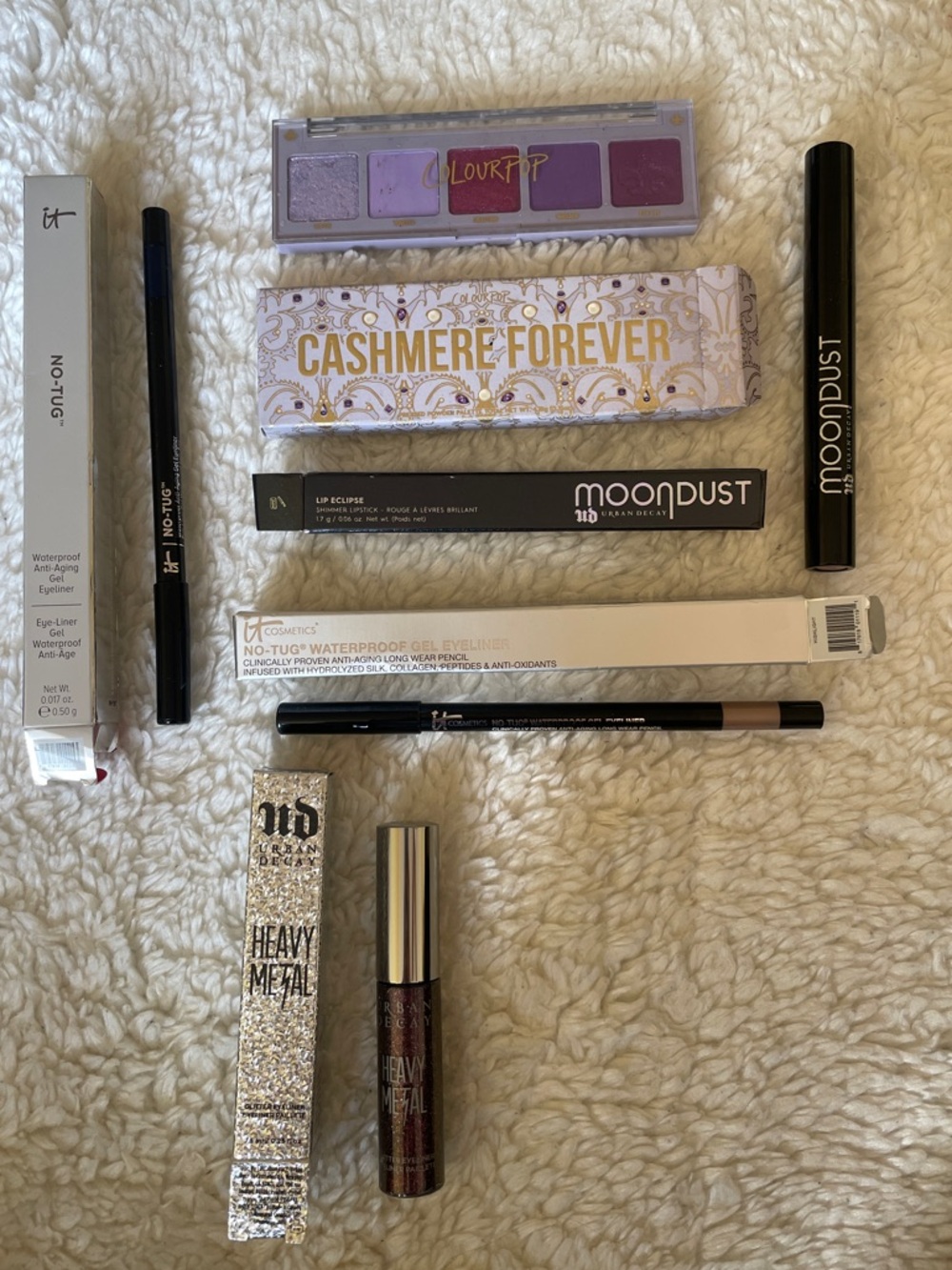 Urban Decay, Moon Dust, ColourPop New Makeup Bundle